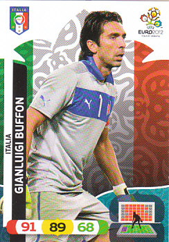 Gianluigi Buffon Italy Panini UEFA EURO 2012 #115